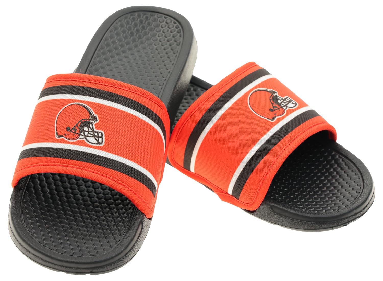 FOCO NFL Team Printed Slide Sandals – Officially Licensed Football Fan Footwear for Comfort &amp; Style