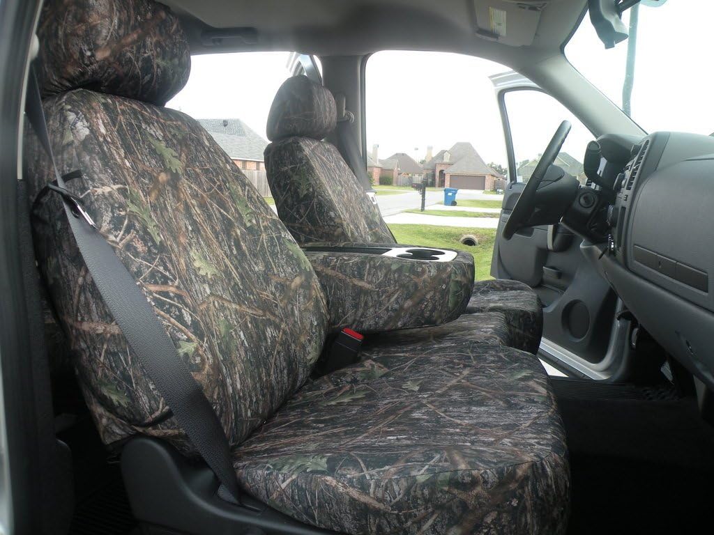 Durafit Seat Covers, 2010-2013 Chevy Silverado, Suburban, Tahoe LS and GMC Sierra Made in Conceal Green Camo