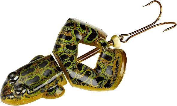 Rebel Lures BuzzN Frog Topwater Buzzbait Fishing Lure, 2 1/2 Inch, 1/2 Ounce