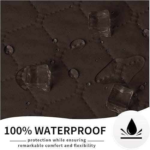 Miniatura 5 de Easy-Going Funda de cama 100% impermeable para perro, reversible, a prueba de fugas, lavable, protector de muebles para mascotas, niños, perros y