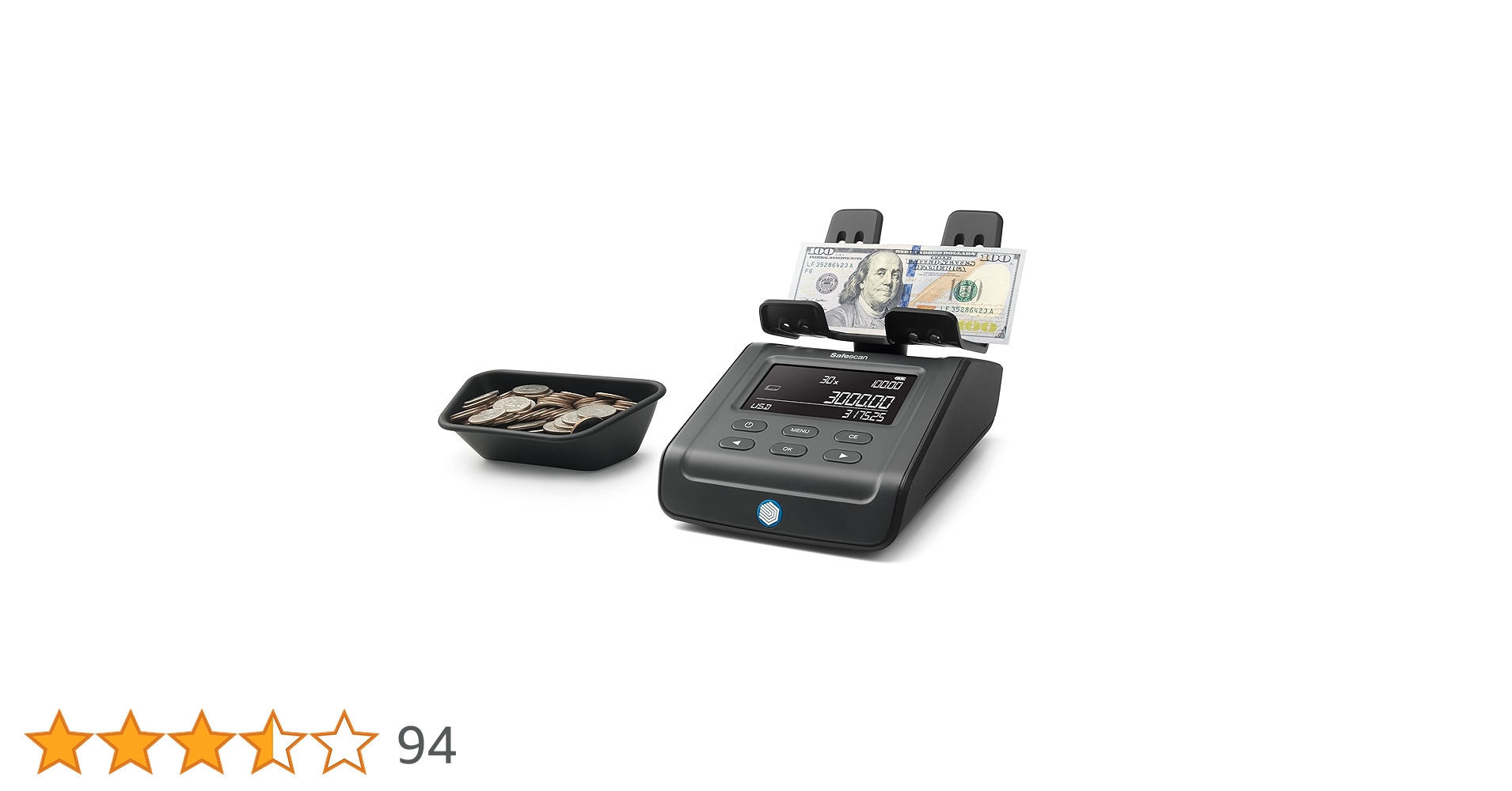 Amazon | Safescan 6165 - マネーカウンター 紙幣硬貨両用