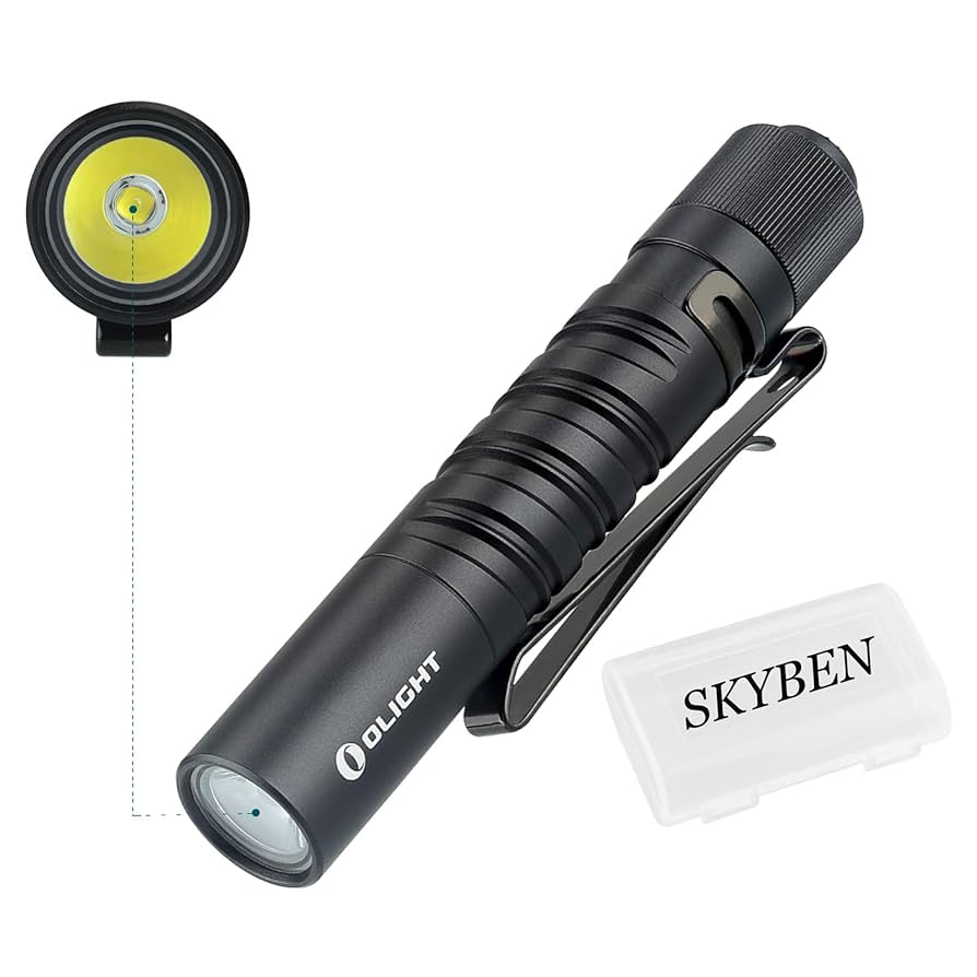 Lanterna Olight I3T EOS 180 lúmens dupla saída fina EDC com