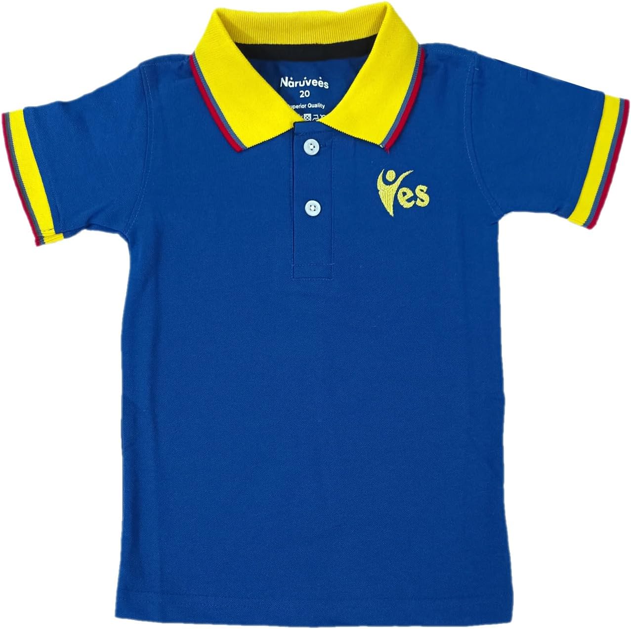 Yes Or Yes Fashion Unisex 10-11 Years T shirt - Pack of 1 Blue