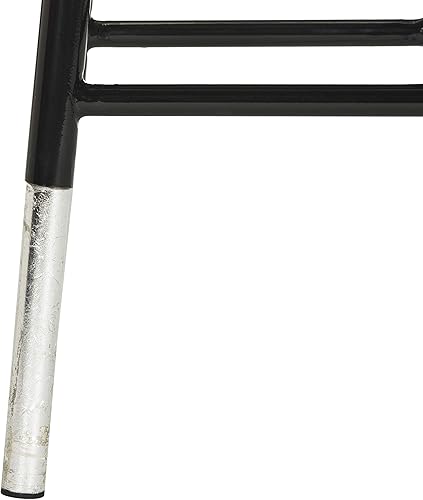 Vista 7 de Safavieh Kenzie Taburete de mostrador, negro/plateado