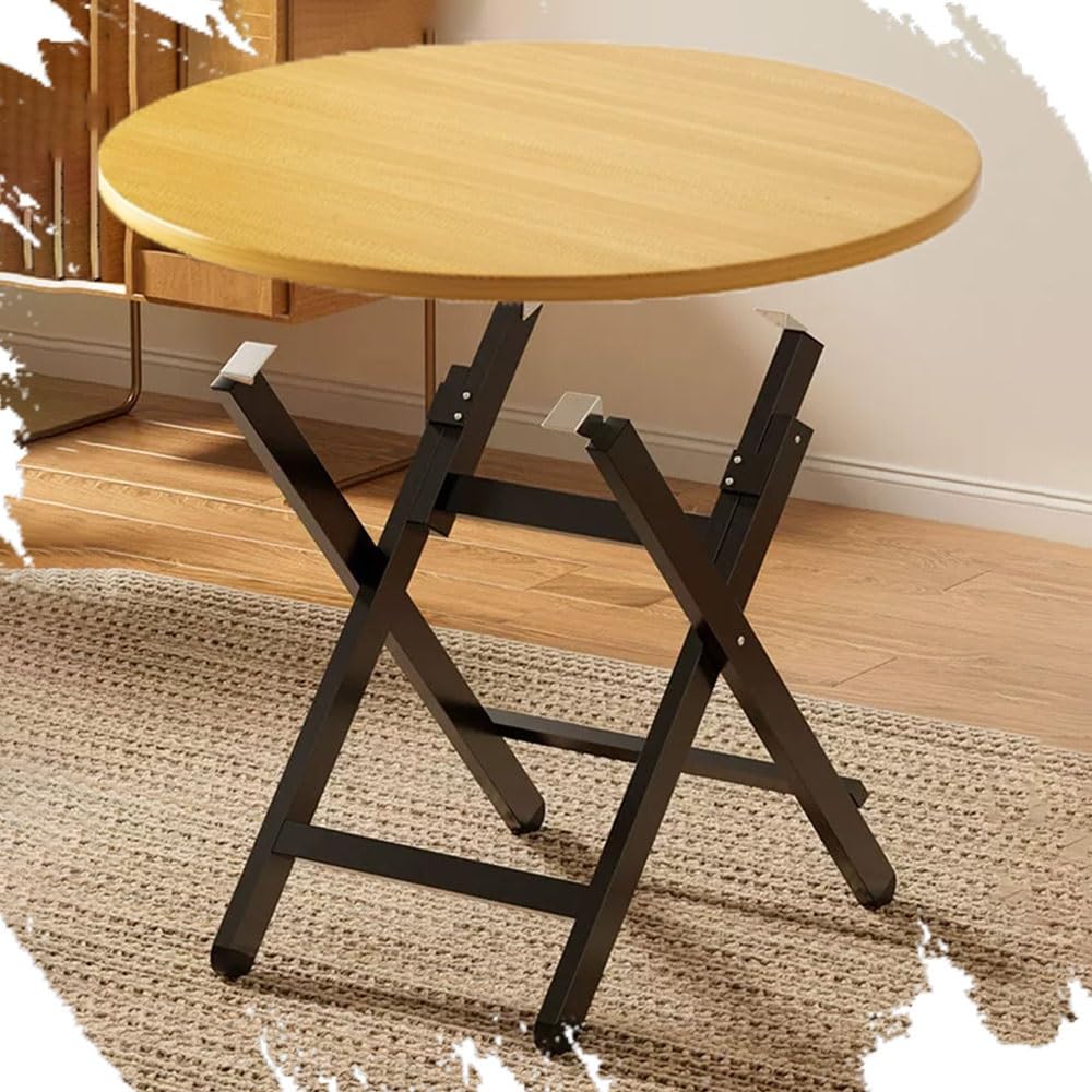 Klappbar Tischgestell Bartisch-Gestell Metall Tischbeine Klapptisch Tischfüße Tischkufen Stabil Möbelbeine Ersatzbeine Für Couchtisch Klapptisch(Black,70cm/28in)