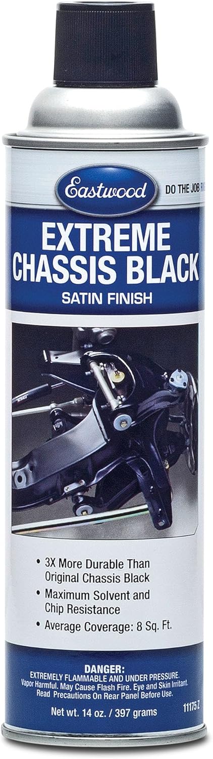 Eastwood Rust Encapsulator Plus & Extreme Chassis Black Satin Frame Restoration Kit