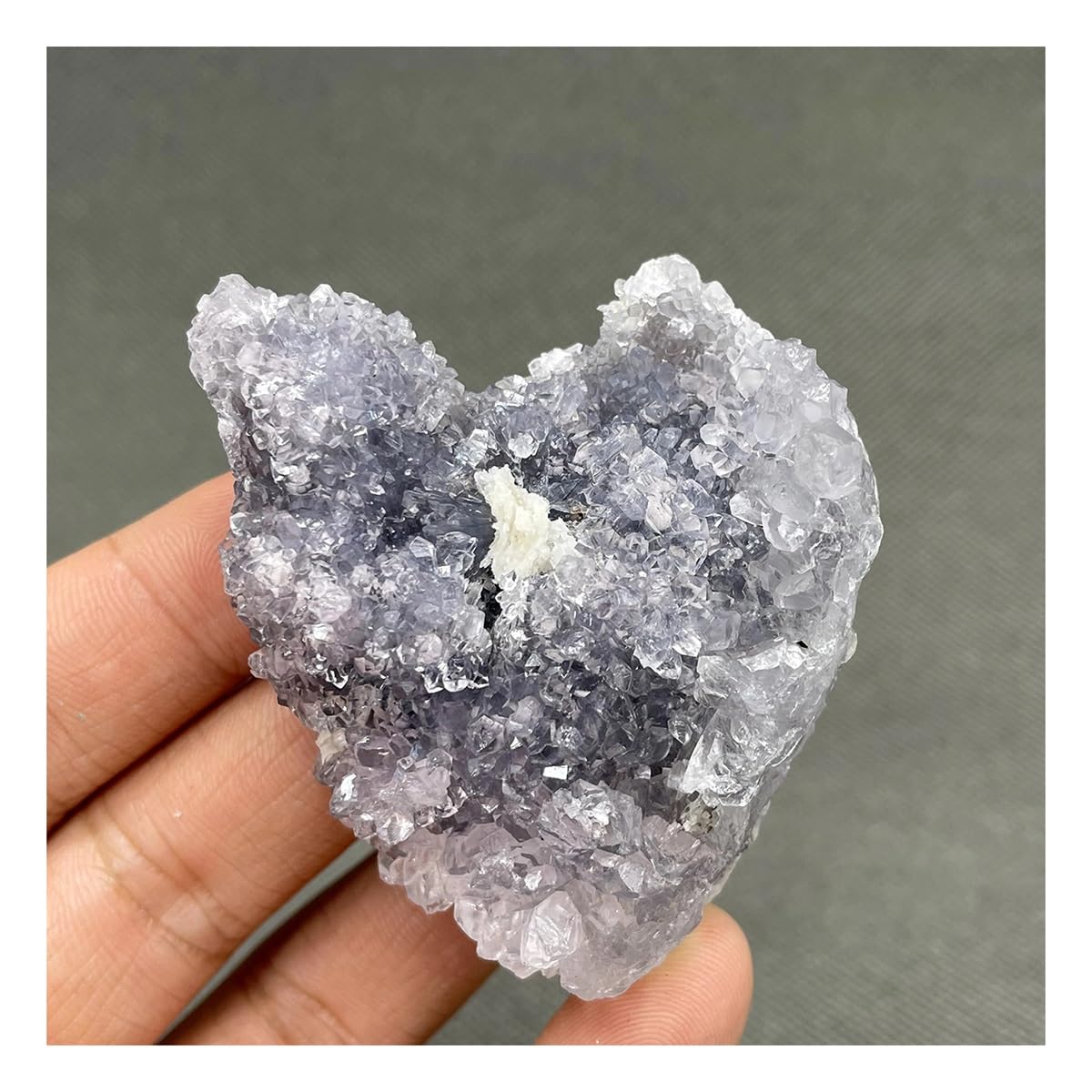 LQYXGS Crystal Stone Home Decor Natural Crystal Mineral Specimen Quartz Crystals(60g 51 * 20 * 56mm)