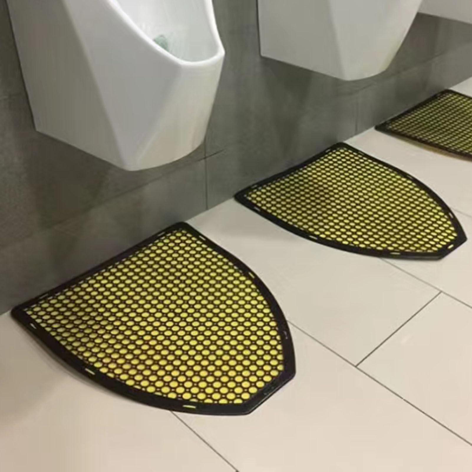 KALLORY Urinal Mats For Men Non Slip Urinal Floor Pads With - View #5