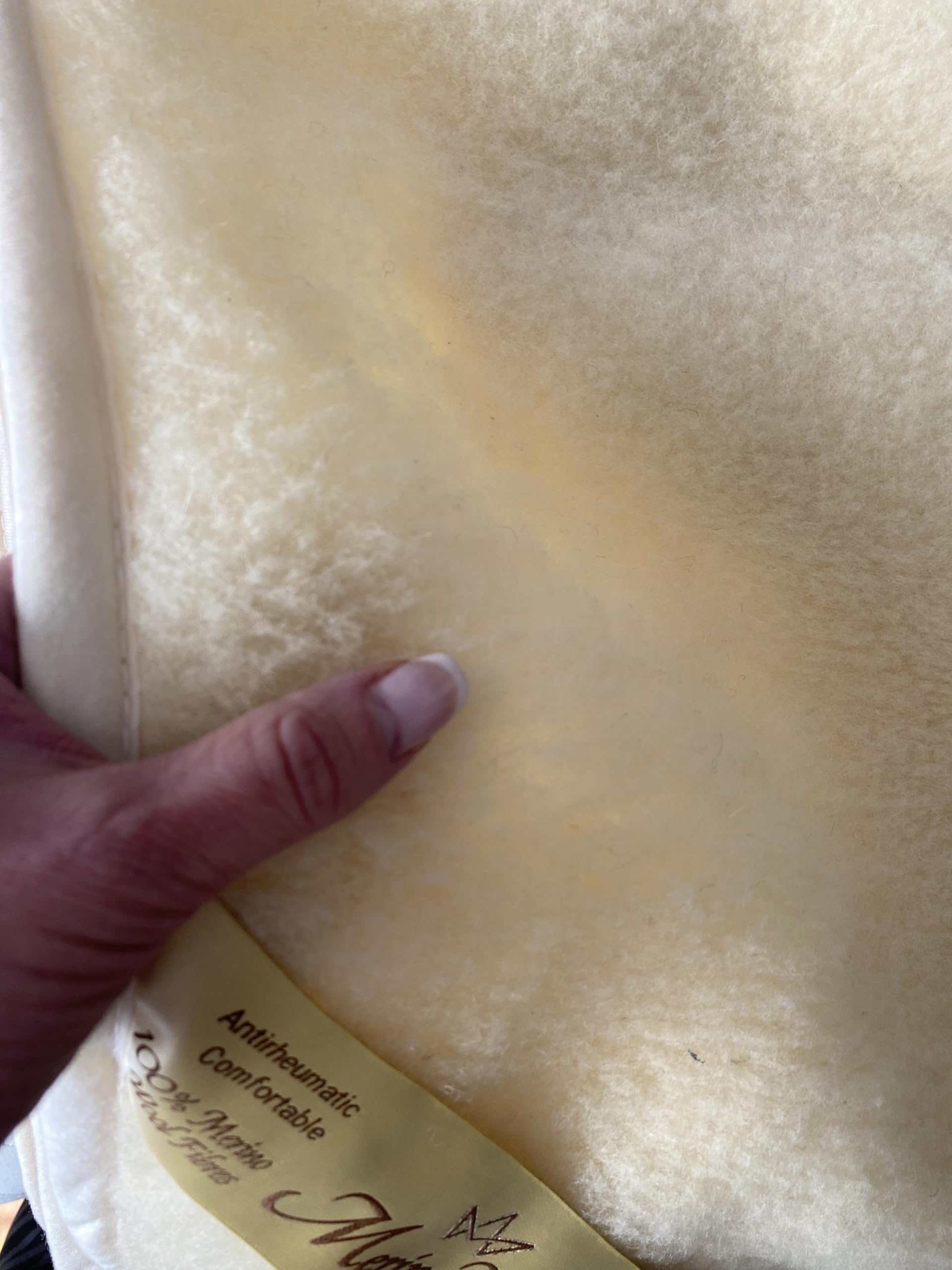 1 x Lana Merino qualità marchio cuscino sonno cuscino lana Merino lana vergine 40 x 80 cm