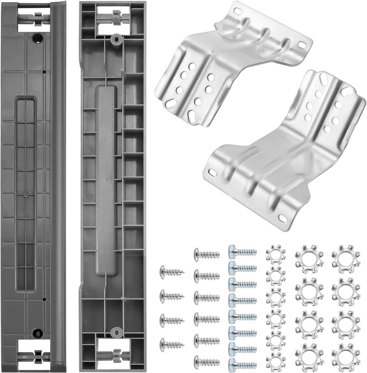 SKK-8K SKK-7A Fit for Sam.sung Stacking Kit 27 Inch Wide Front Load Washer and Dryer -Simple Installation-Save Space, Replaces Part SKK-7A, SKK-8K, SK-5A - BY AMI PARTS