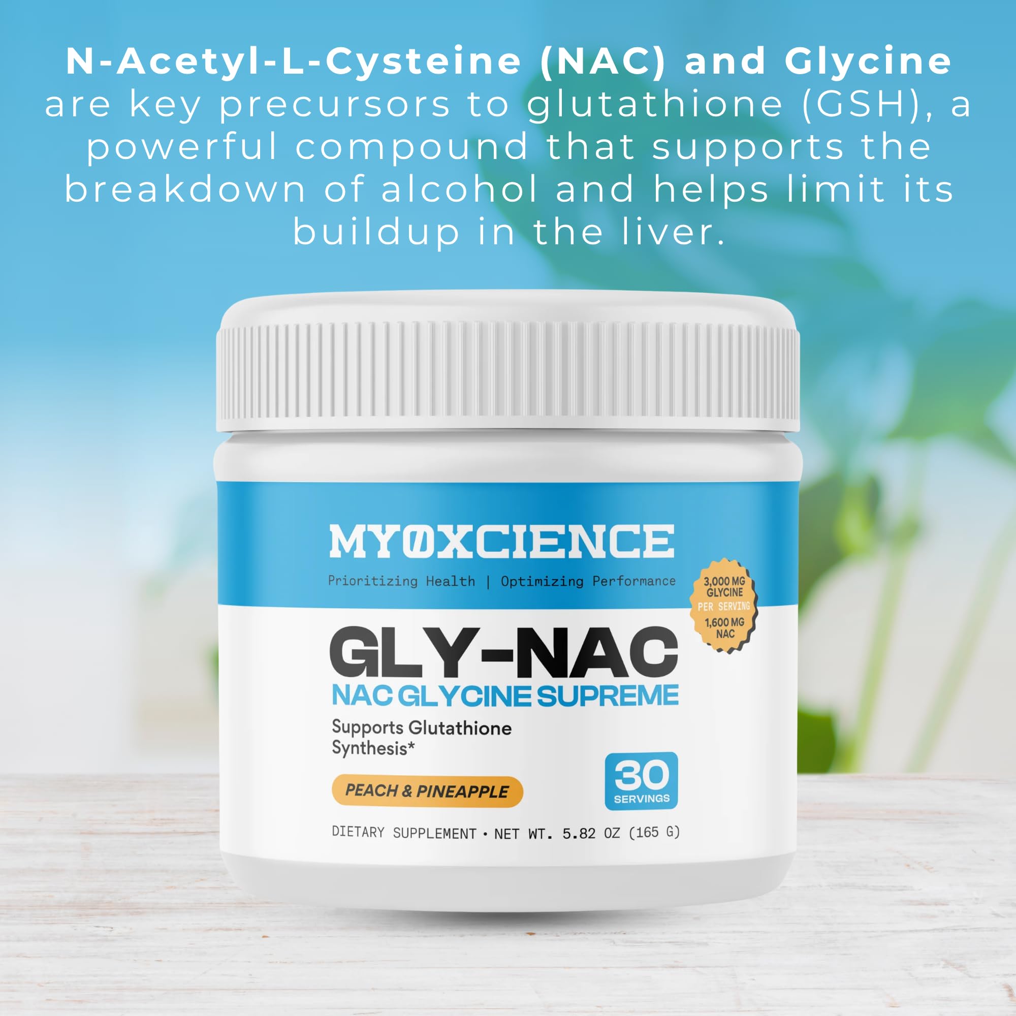 glycine precursor glutathione MYOXCIENCE NAC Supreme | Natural Peach & Pineapple | 30 Servings Step-by-Step Guide to Semaglutide
