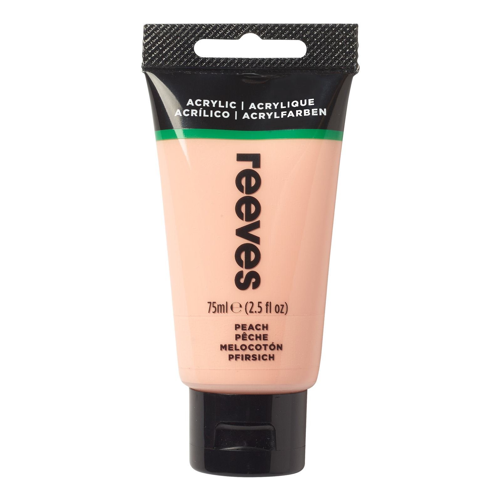 Reeves Acrylic Paint - 75 ml, Peach