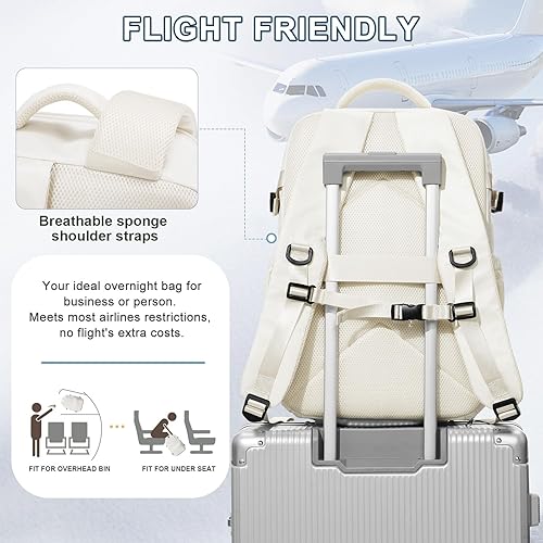 Vista 286 de VECAVE Mochila de viaje para laptop, mochila aprobada para vuelos,Mochila deportiva para universidad casual, E-peacockblue, Mochila para laptop