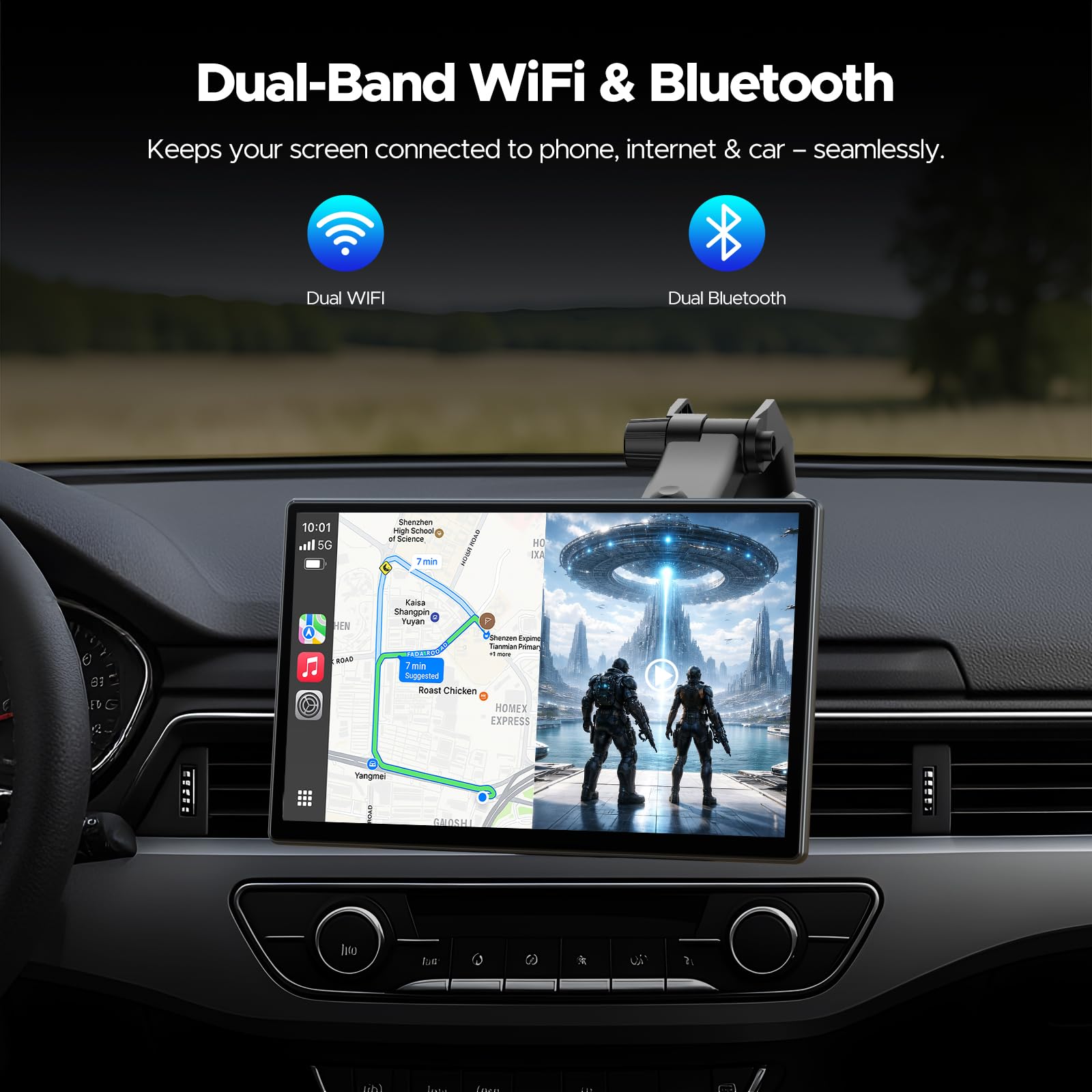 Volamディスプレイオーディオ 9インチ carplay Amazon.co.jp: Volamディスプレイオーディオ 9インチ大画面carplay