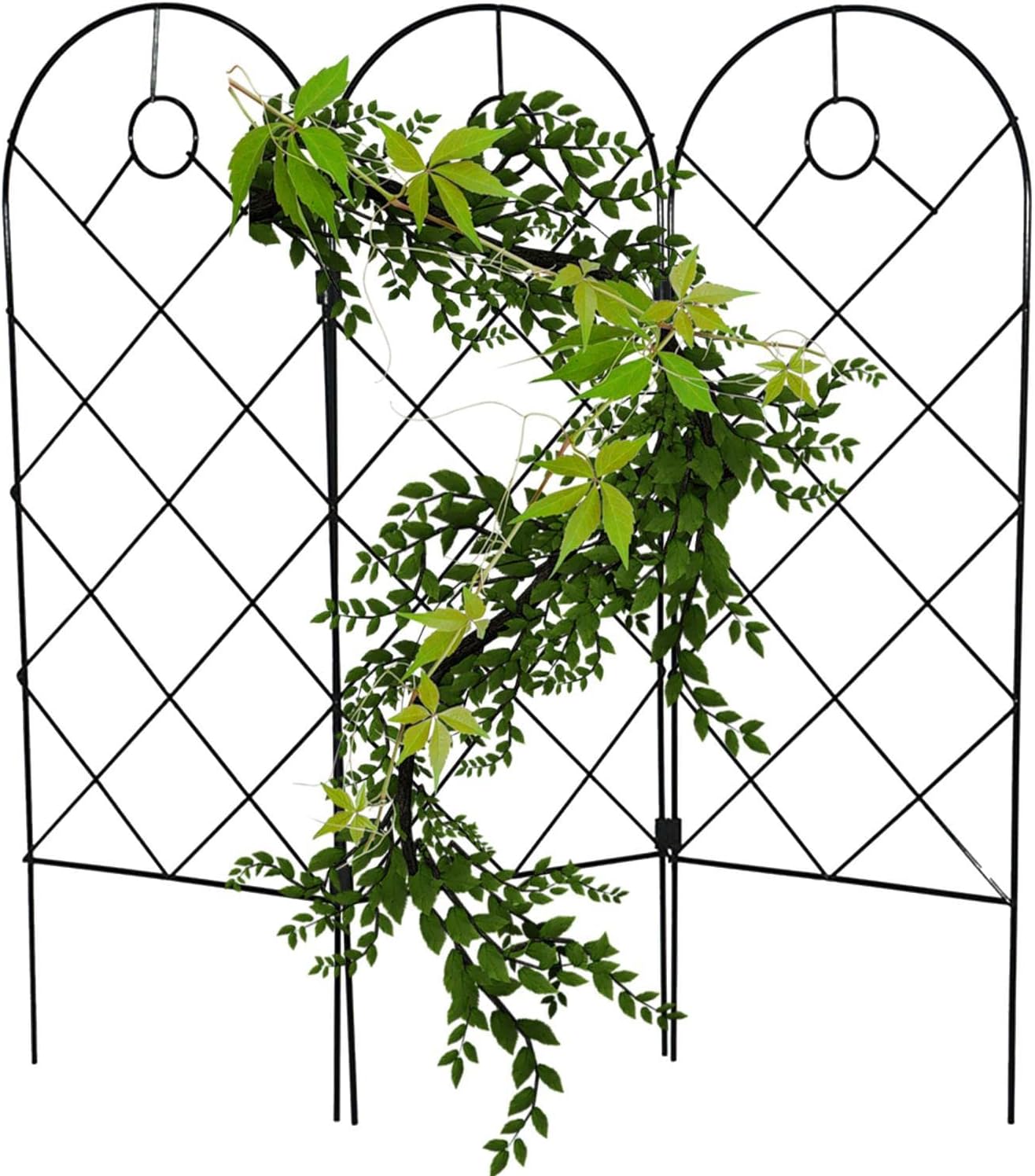 Dosulou 3erSet Rankgitter, Wandgitter für Pflanzen, Pflanzengitter