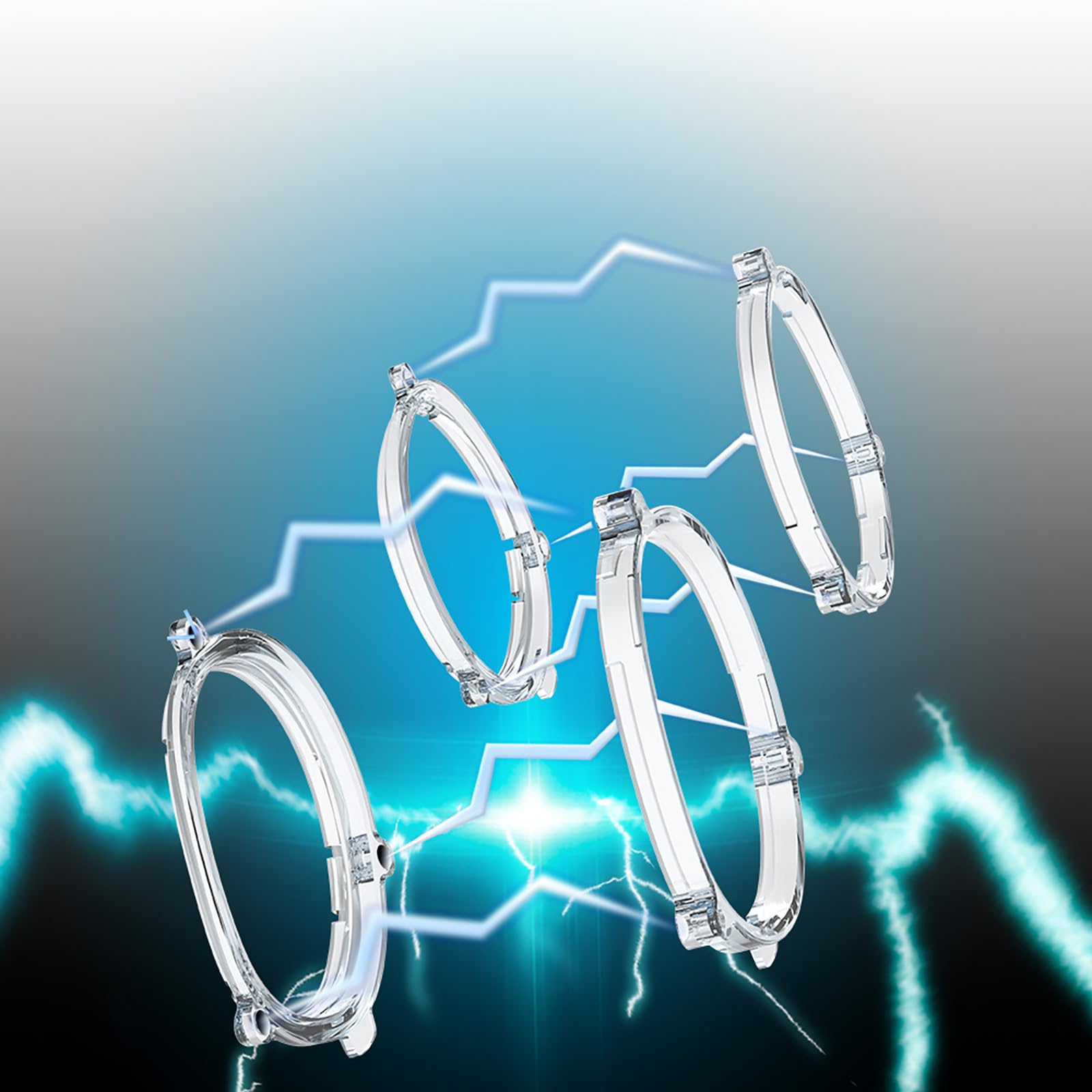 1 paio di lenti magnetiche anti-luce blu per miopia per Meta Quest 3, lenti da prescrizione per miopia per accessori VR (-3.0D)