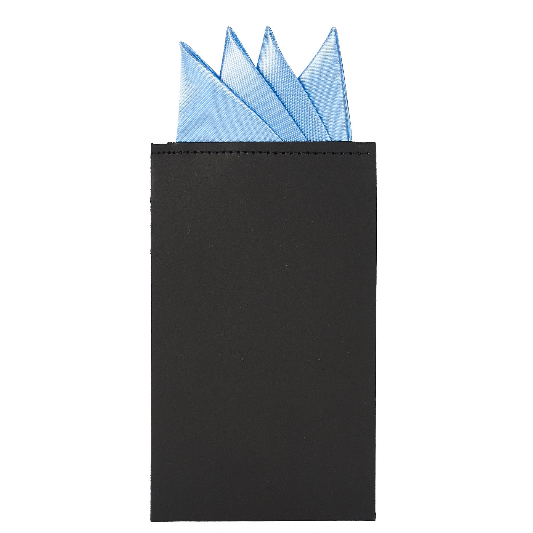 Prefolded Pocket Square, Men's Suit Handkerchief Keeper