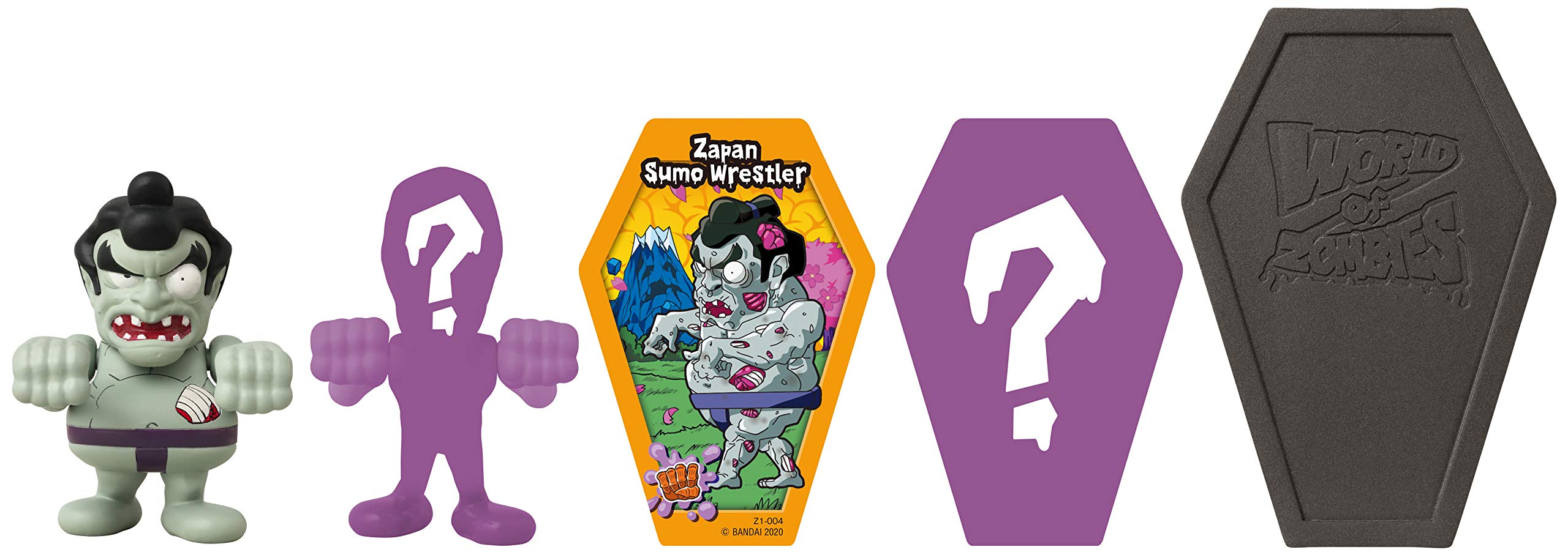 Amazon.com: Bandai Namco - World of Zombies 2-Pack 2.5 Inch Figure