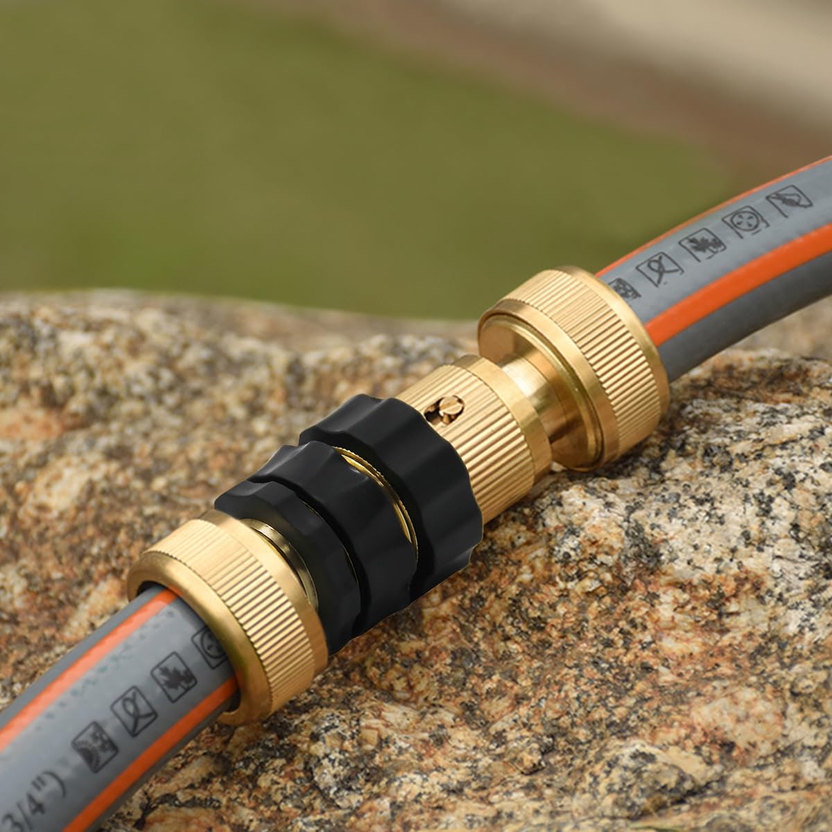 Hourleey Lot De 6 Raccords Rapides Pour Tuyau D'arrosage Mâle Et