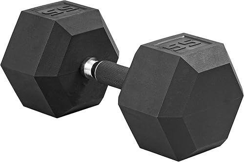 Miniatura 68 de CAP Barbell Coated Hex Dumbbell Weight - Single | 10-120 lbs | Multiple Options
