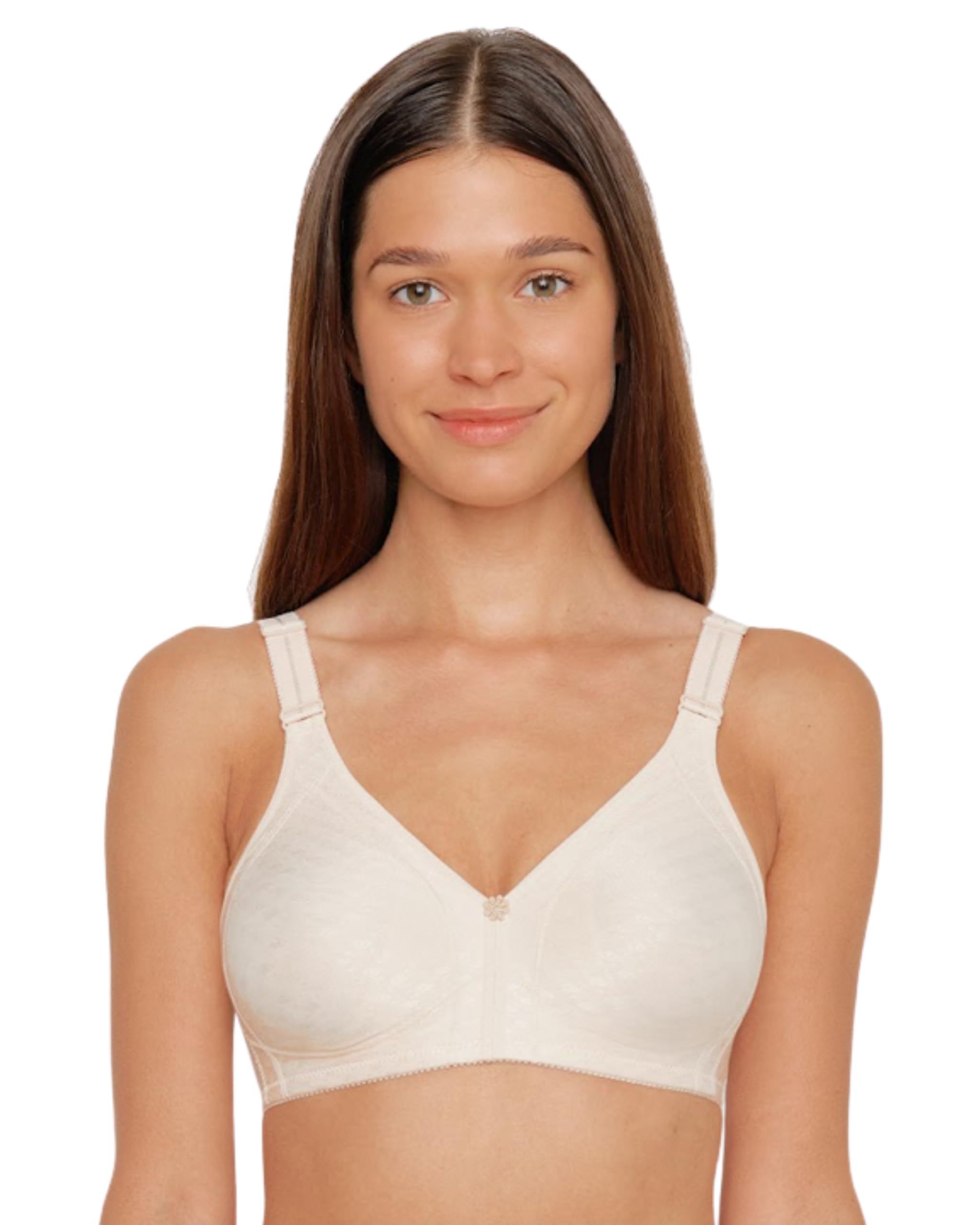 SUSA Damen Standard BH, Blickdicht, Hautfarben, D100