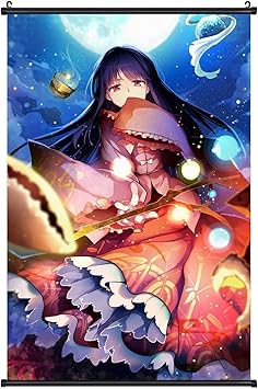Amazon Co Jp ポスター 壁掛 可愛い アニメ柄 キャラクター柄 東方シリーズ 蓬莱山輝夜 アートパネル アートポスター キャンバス絵画 インナーフレーム おしゃれ 布ポスター 装飾画 壁紙ポスター 飾り絵 リビングルーム 室内 窓の飾り 室内装飾 アニメ愛好者 新居祝い