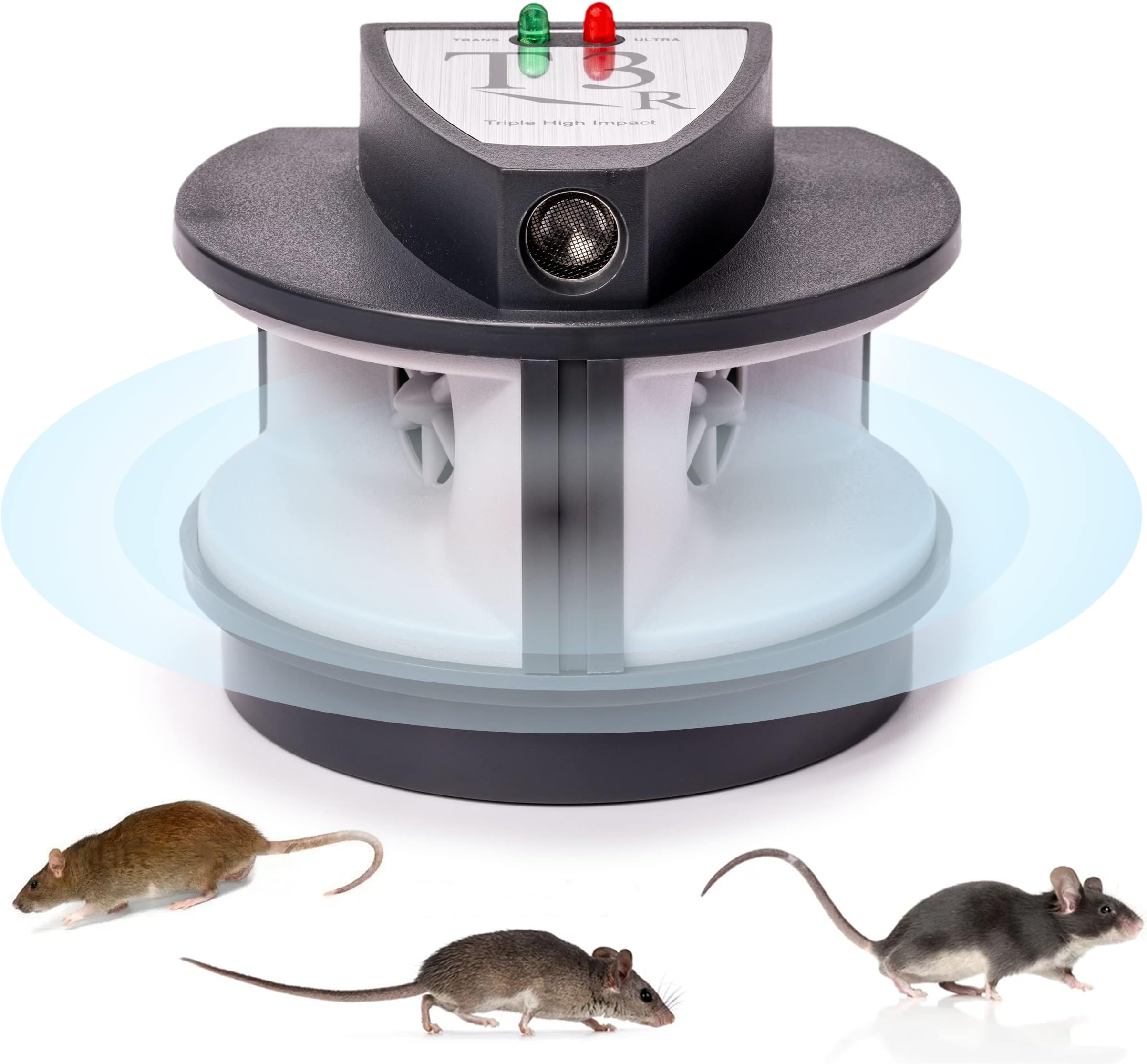 T3-R Triple High Impact Mice, Rat, Rodent Repeller