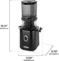 Vista 7 de Omega Cold Press Juicer – Slow Masticating Hands Free Juicer Machine for Vegetables and Fruits with Wide Mouth Hopper for Whole Recipe Batch