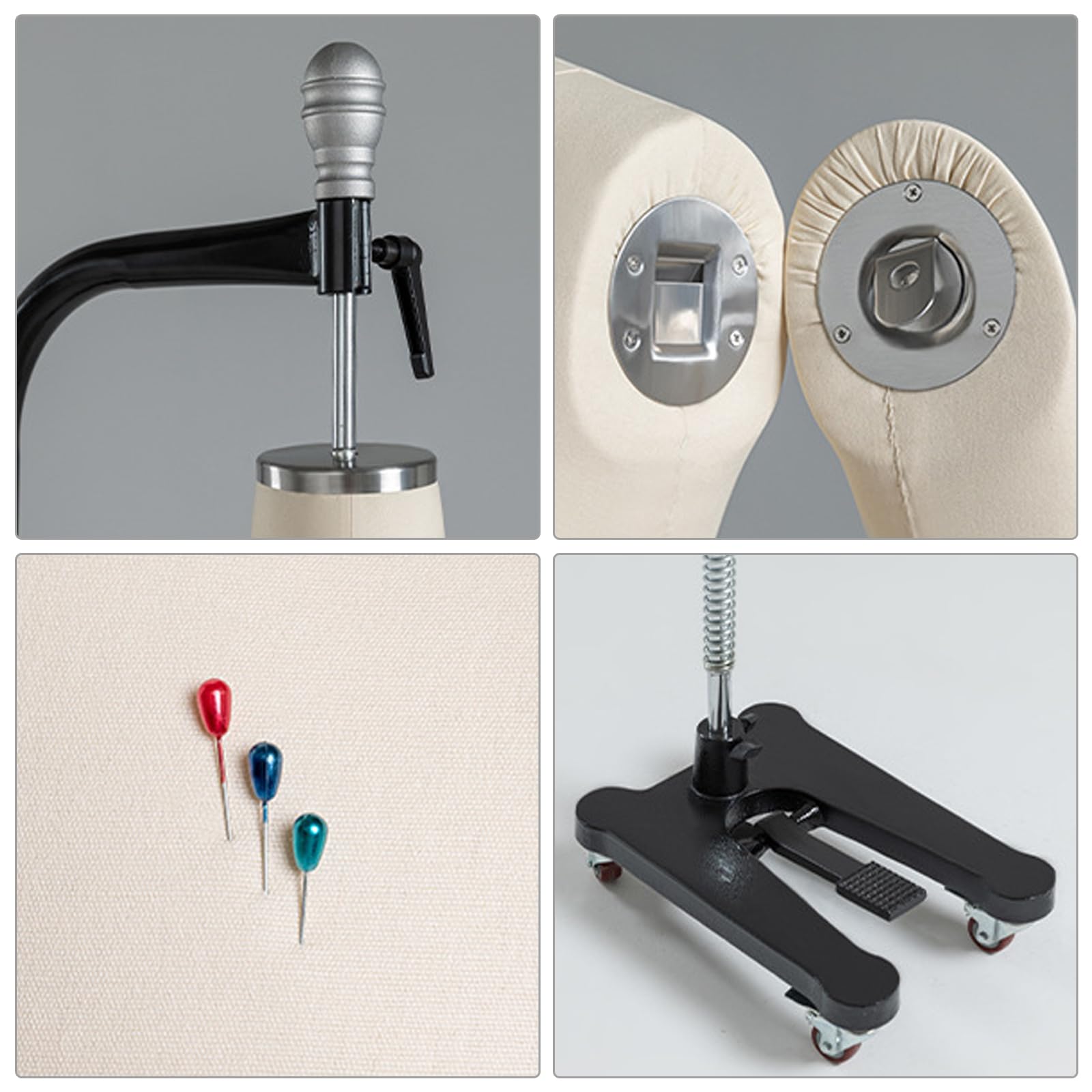 Amazon.co.jp: 全身マネキン、腕と足の取り外し可能、高さ調節可能165