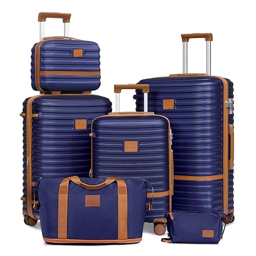 Joyway Carry On Luggage 20 Inch Expandable Suitcase 3 Piece Hard Shell Set with TSA Lock