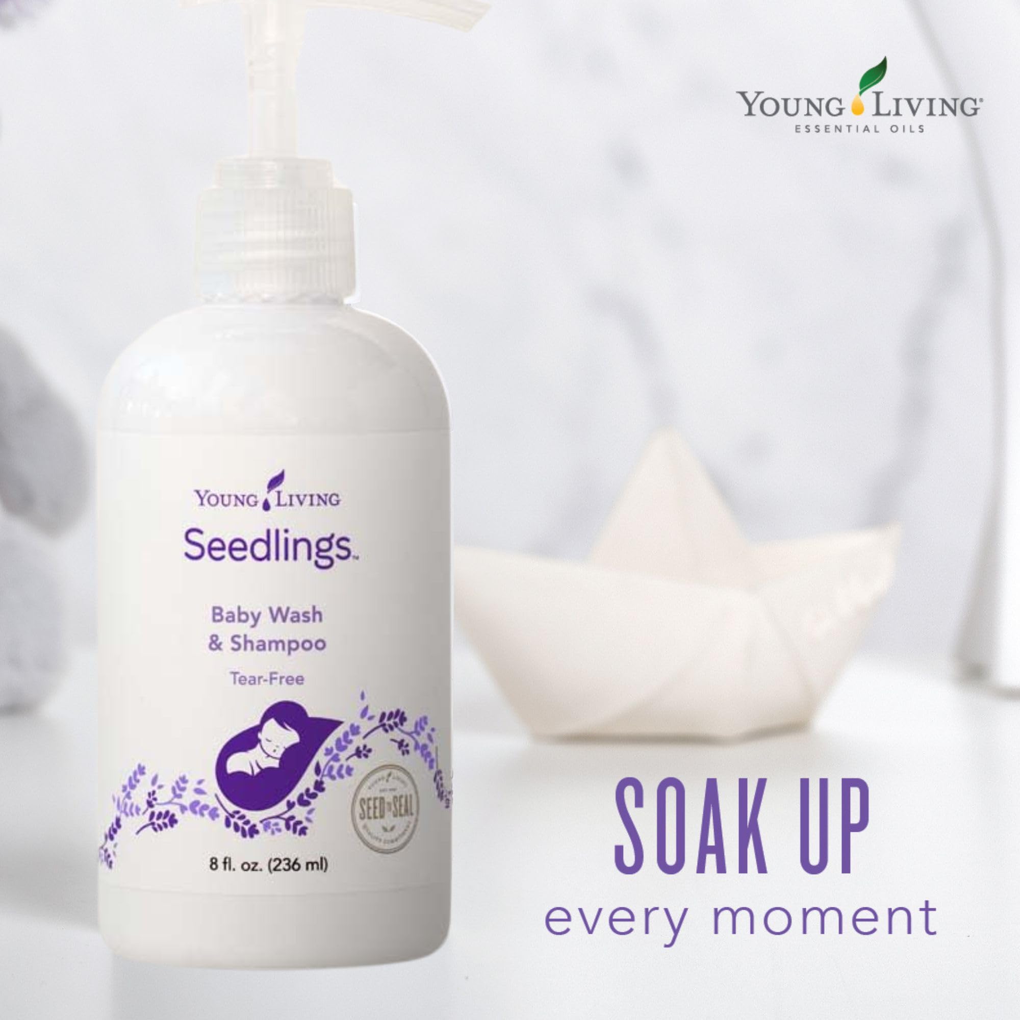 Amazon.com: Young Living - Seedlings Baby Wash & Shampoo 8 fl oz