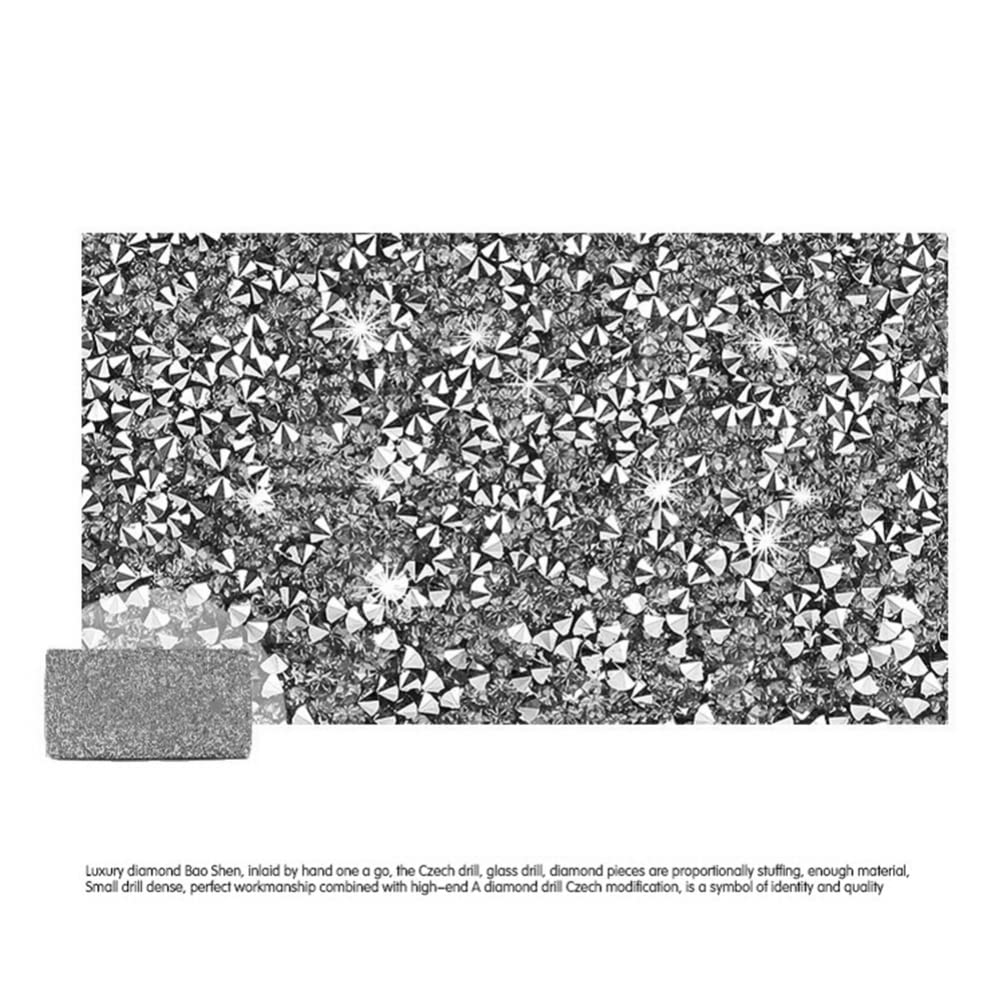 GALPADA Bolso de Noche de Imitación de Rianas Glitter Mutch Rhinestone Bolsas de Fiesta para La Fiesta para La Fiesta de Bodas Silver