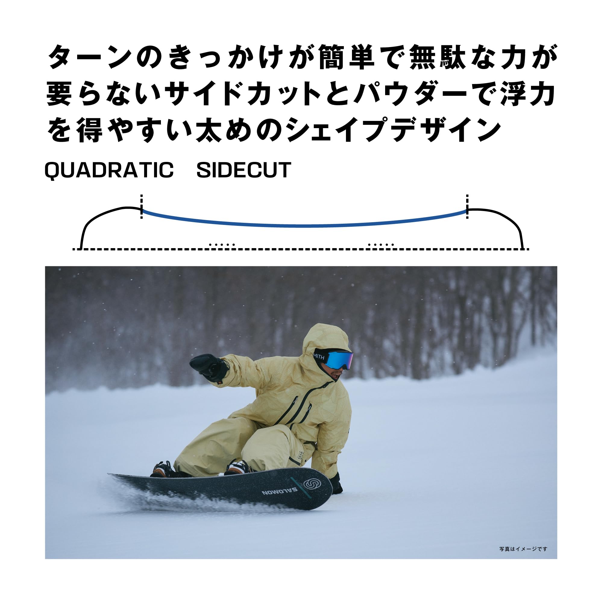 Amazon | サロモン(SALOMON) スノーボード 板 ボード SUPER 8(スーパー