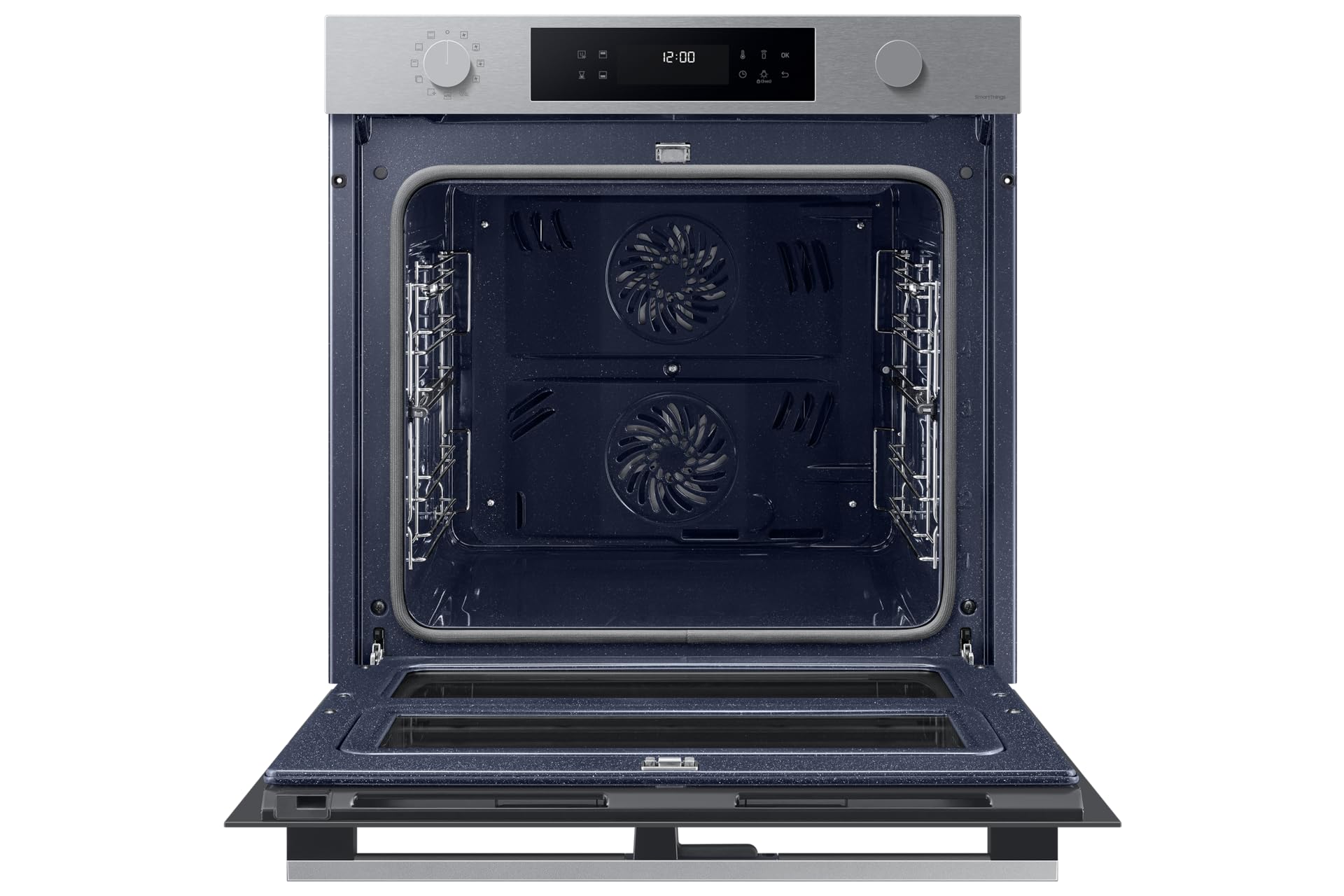 SAMSUNG Four encastrable pyrolyse NV7B45305AS dual cook flex,76 litres, wifi