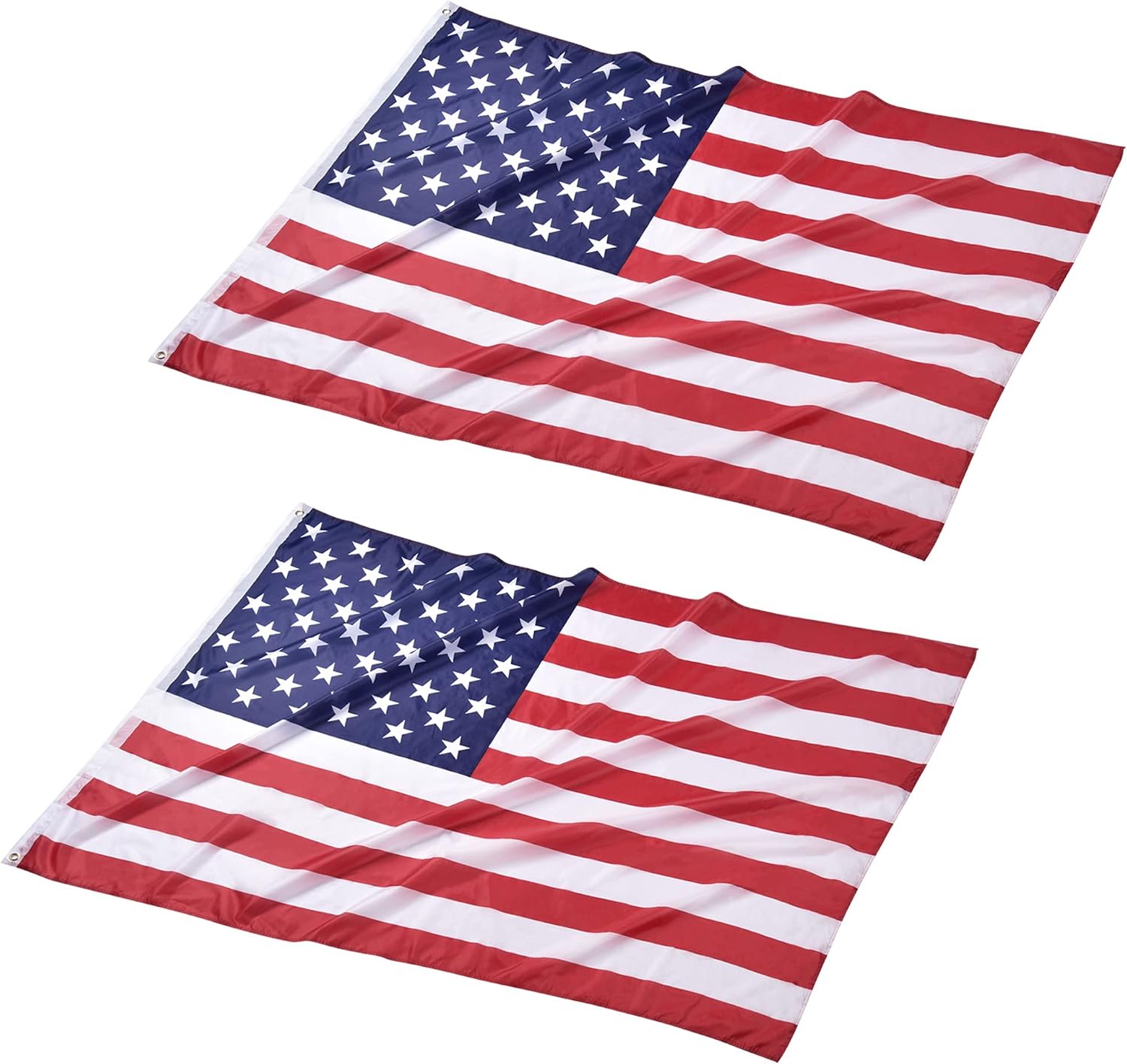 Yescom 4pcs 3x5' ft USA U.S. American Star and Strips Flag w/Grommets Indoor Outdoor Yard for Flag Pole
