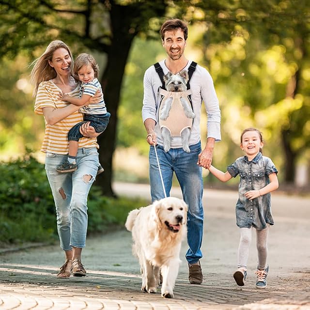 Foto 7 de 7 de HMCEY Mochila para Mascotas,Mochila Transportin Perro Gato Ajustable,Pet Travel Backpack,Bolsa de Viaje Gato…