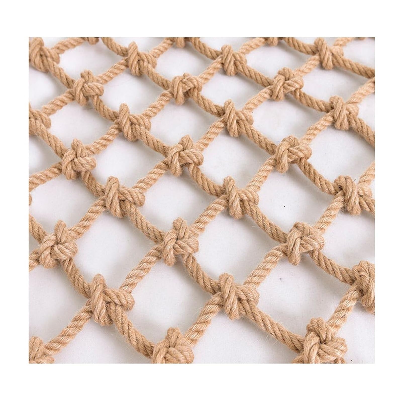 safety net Hemp Rope Net Child Safety Nets Rope Fence Stairs Balcony Railings Garden Playground Safety Protection Netting railings