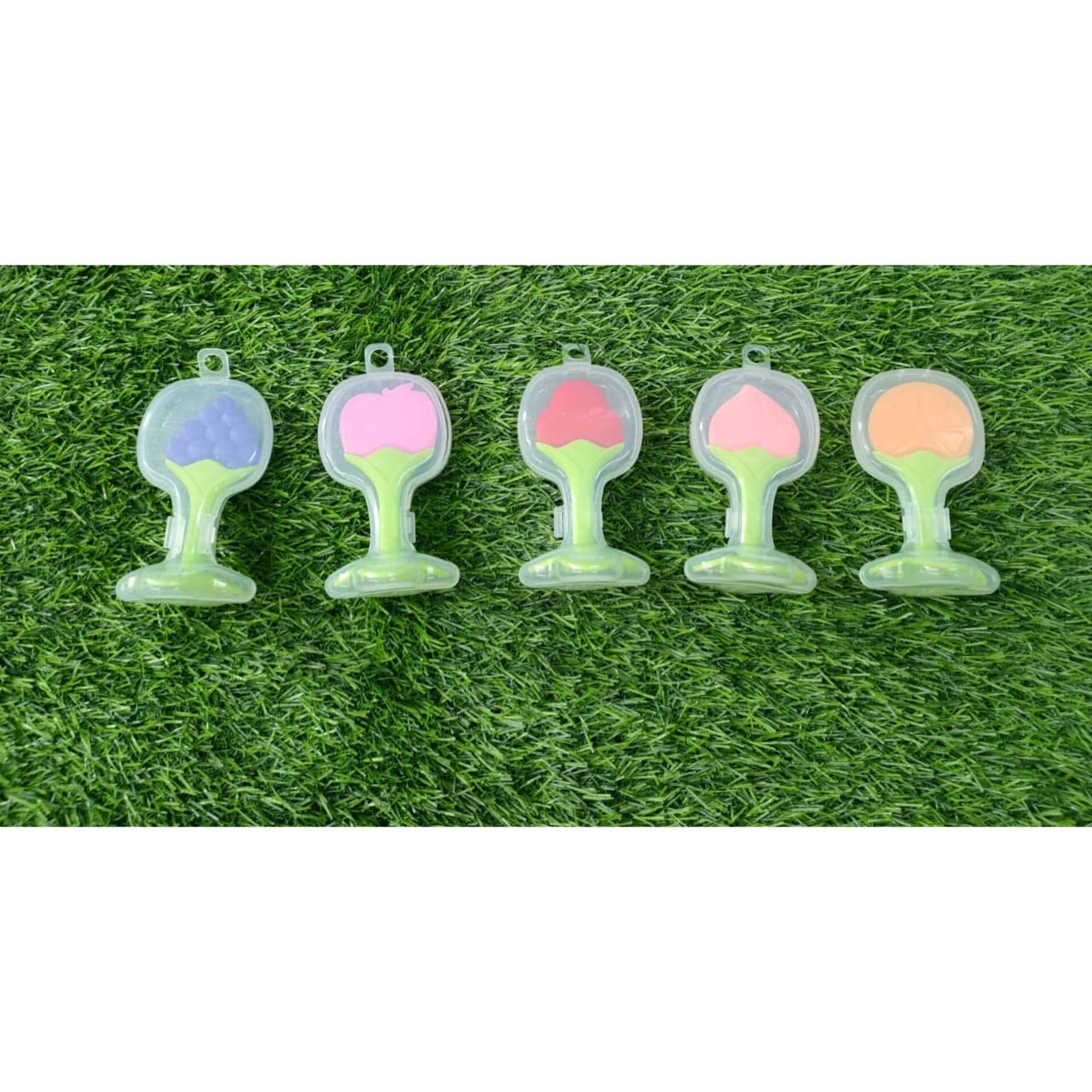 Polaris Fox Pack of 3 Baby Teether | Assorted Colors and Design | Pack of 3 teether 2
