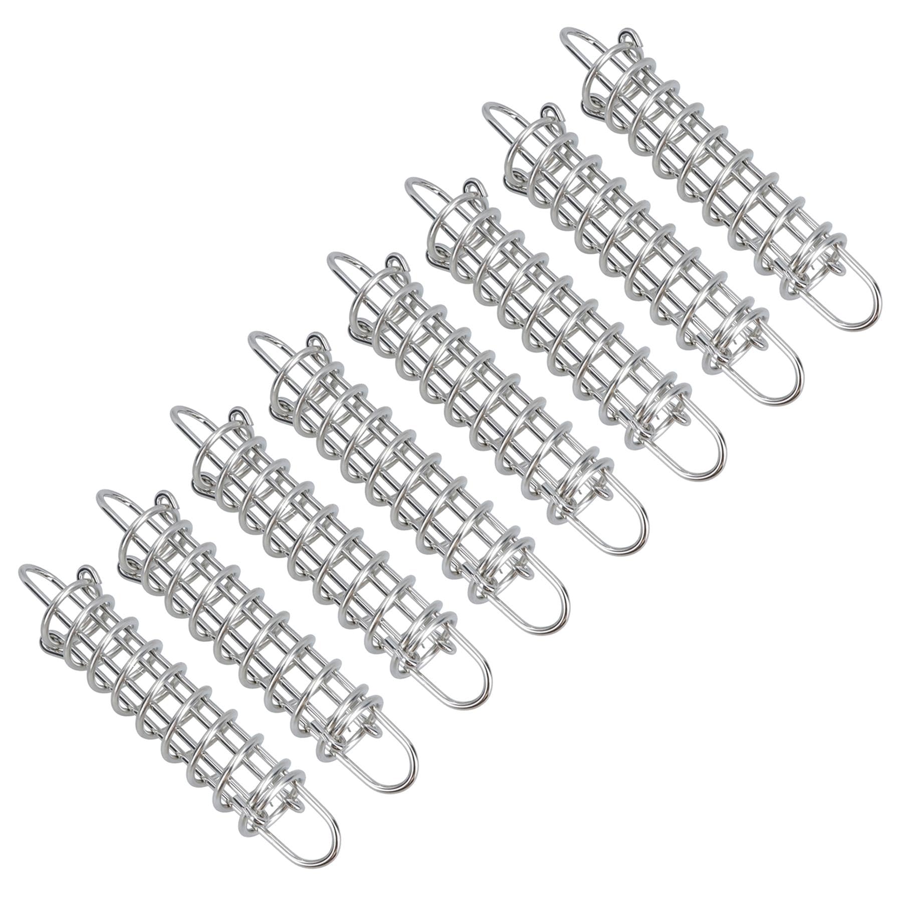 AB Tools Boat Mooring Line Spring 8pk Shock Absorber Compensator Stainless 5mm x 270mm