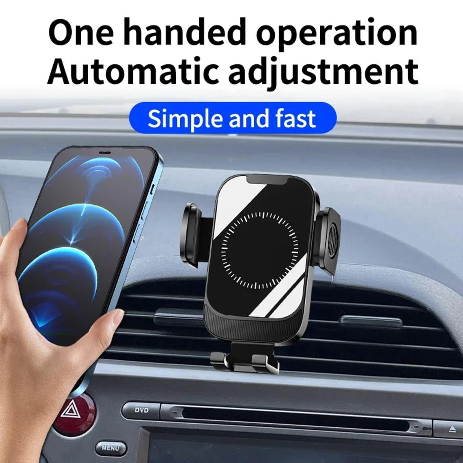 Porta Cellulare Auto per Nissan Murano Z52 2015-2023, Supporto per Telefono da Auto con Staffa Fissa, Supporto Speciale per Telefono Cellulare da Auto