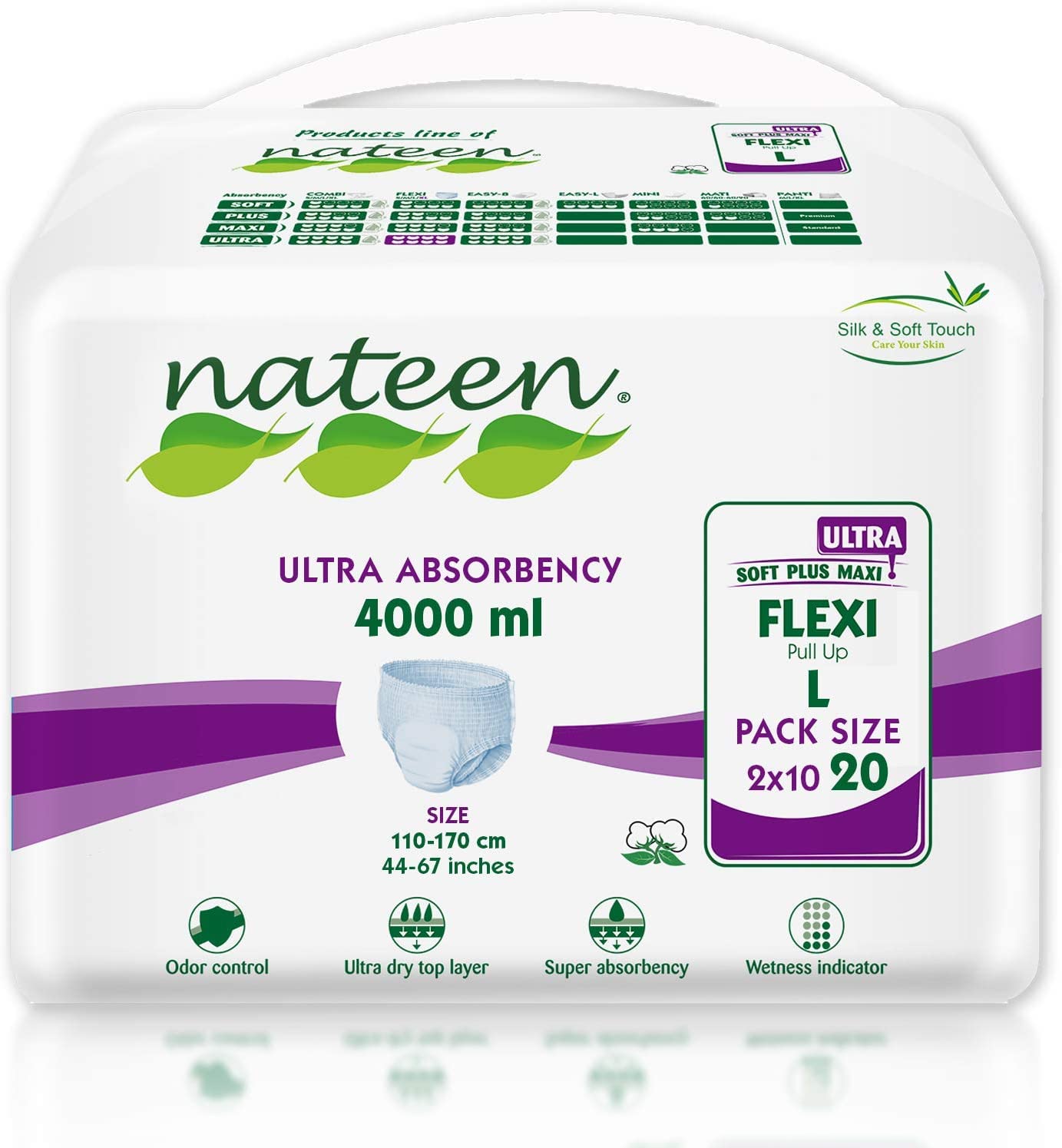 Tendercare Nateen 20 Large Adult Ultra Absorbent Pull Up Pants