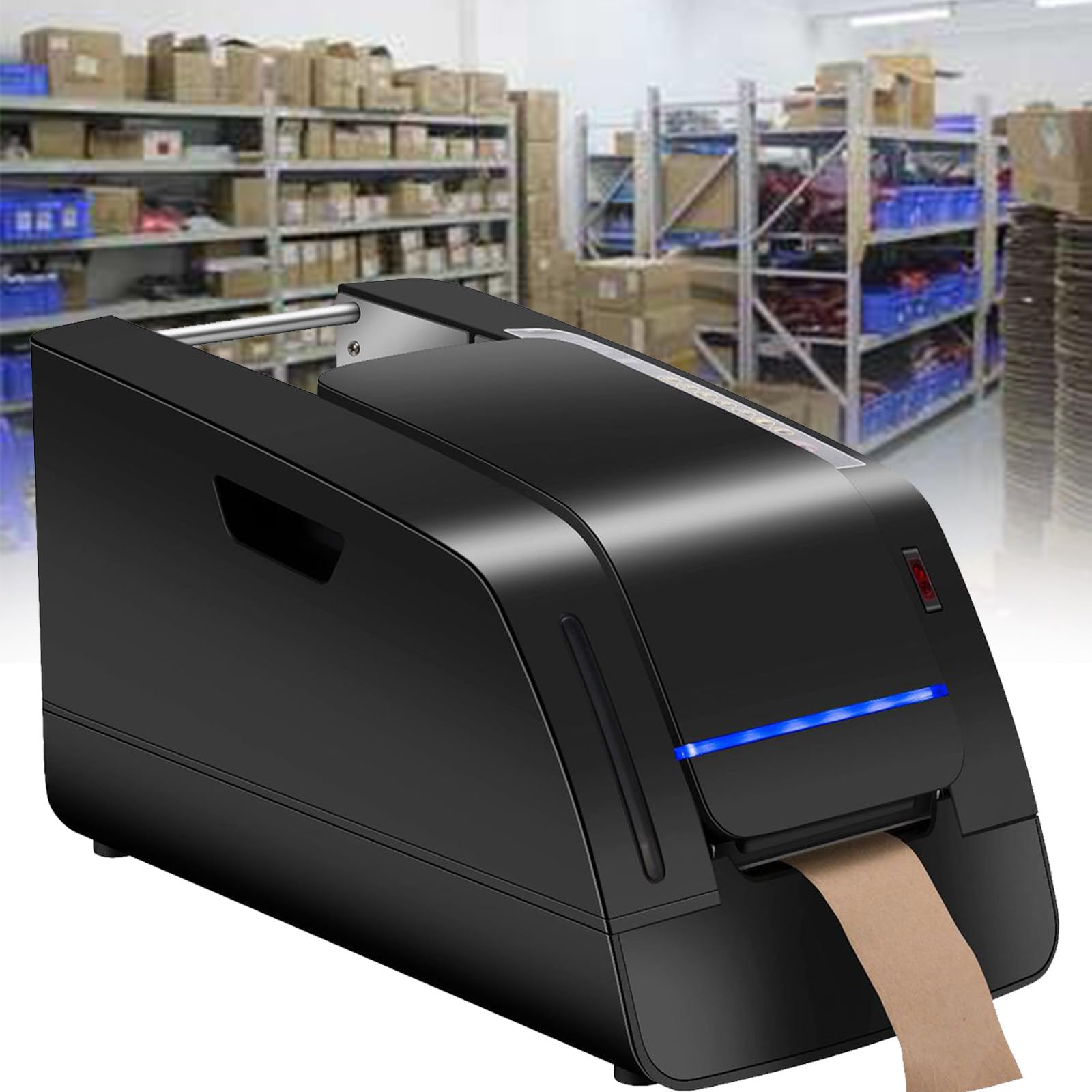 Klebebandabroller, Verpackungsbandabroller, industrieller Klebebandabroller, Länge 10–255 cm, Breite 0–75 cm, geeignet für Zuhause, Lager