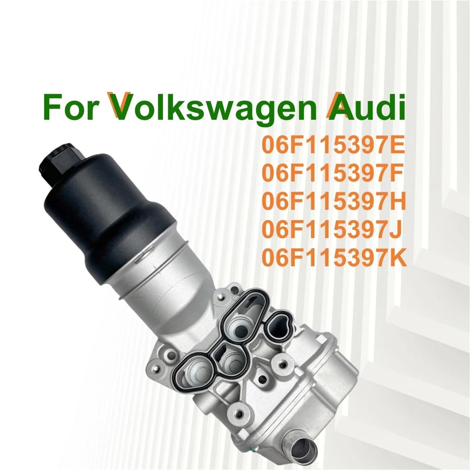 06F115397E 06F115397F 06F115397H Filtro olio motore in alluminio adatto per Volkswagen Adatto per Golf V Adatto per Passat B6 Transmission Oil Cooler