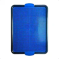 Tapete Higiênico Sanitário para Cachorros Xixi Pet Dog Banheiro Lavável Canino Reutilizável Azul