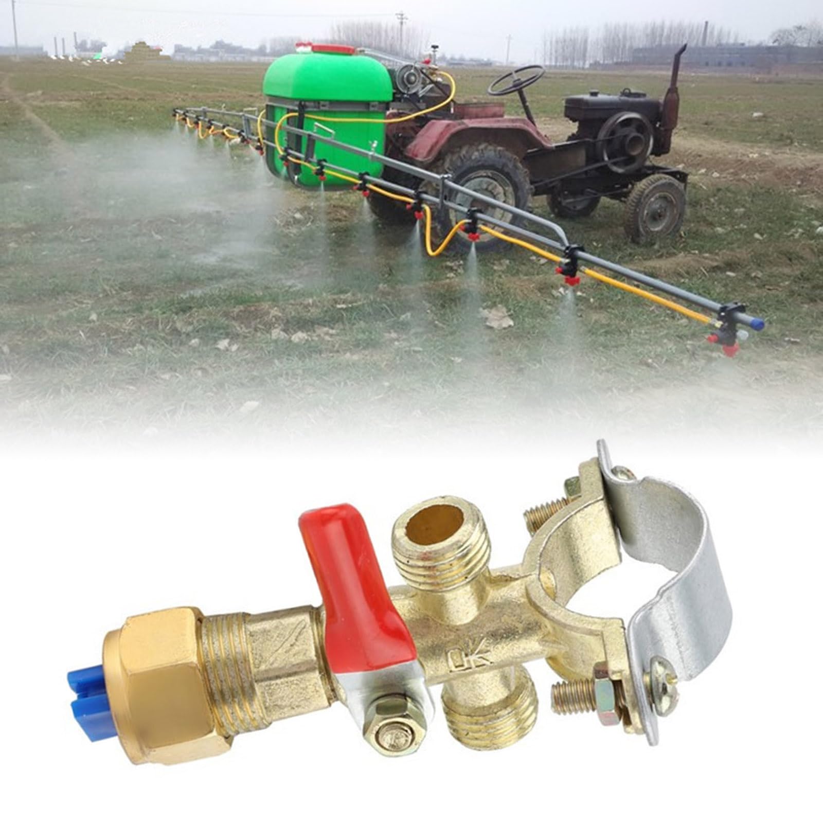 Boquilla de alta presión adecuada para plantas agrícolas y equipos de jardinería, tractores, pulverizadores de riego, uso industrial, boquilla de modificación de tractores