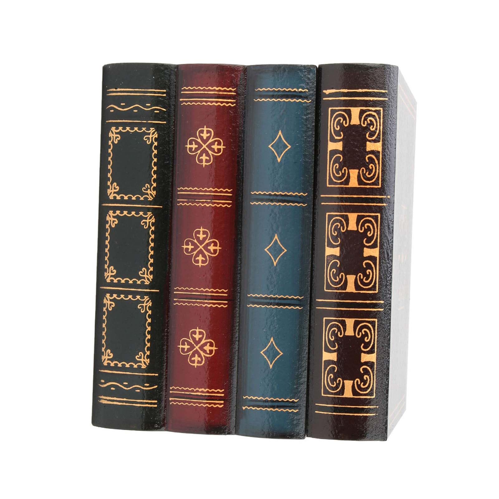 Juego De Caja De Almacenamiento De Libros Falsos – Libros