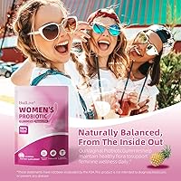 Vista 7 de Gomitas de probióticos vaginales para mujeres, equilibrio de pH para mujeres, gomitas de probióticos femeninos para olor vaginal saludable, salud