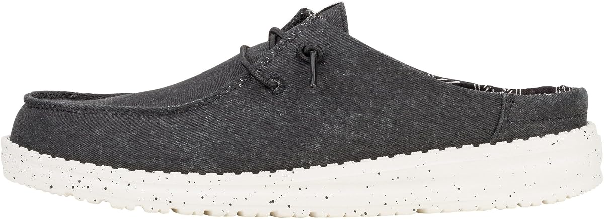 HEYDUDE Wendy Slip Mule Classic para mujer | Zapatos ligeros sin cordones para mujer | Calzado cómodo e informal para el día a día