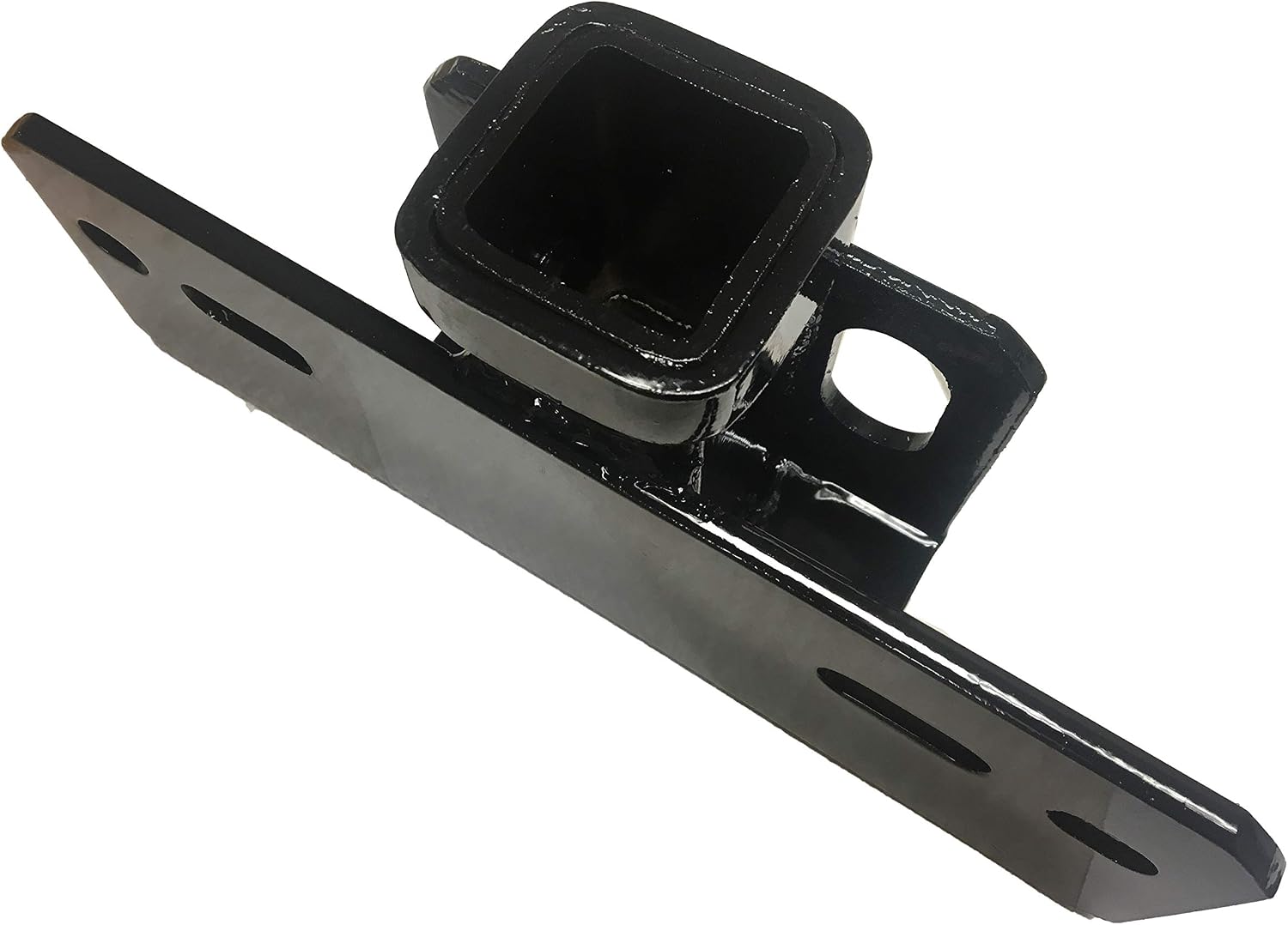 LARIN 2 Inch Tow Hitch Receiver Bumper Mounted Bike Hitch Receiver Tube Cargo Receiver Hitch