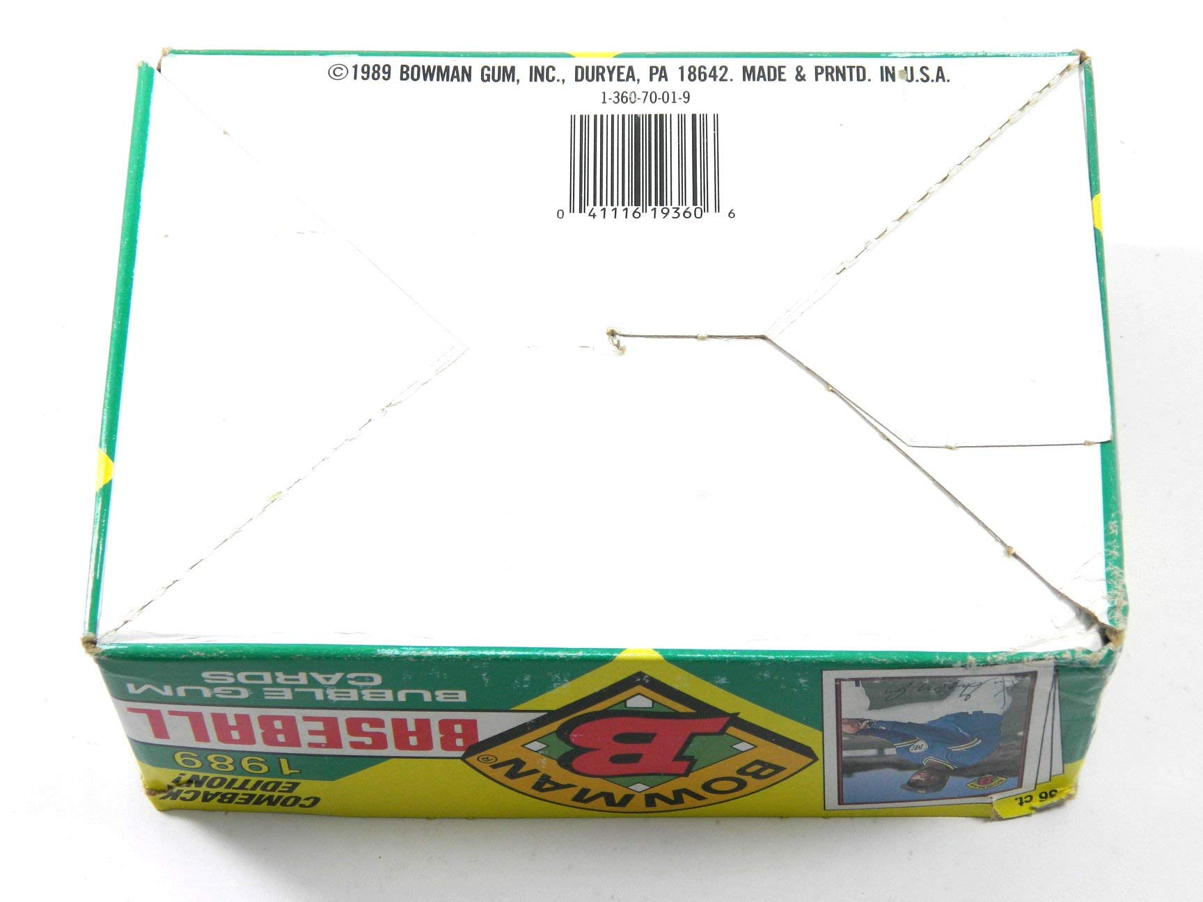 Amazon.com: 1989 Bowman Baseball Box (36 Packs) Possible Sheffield